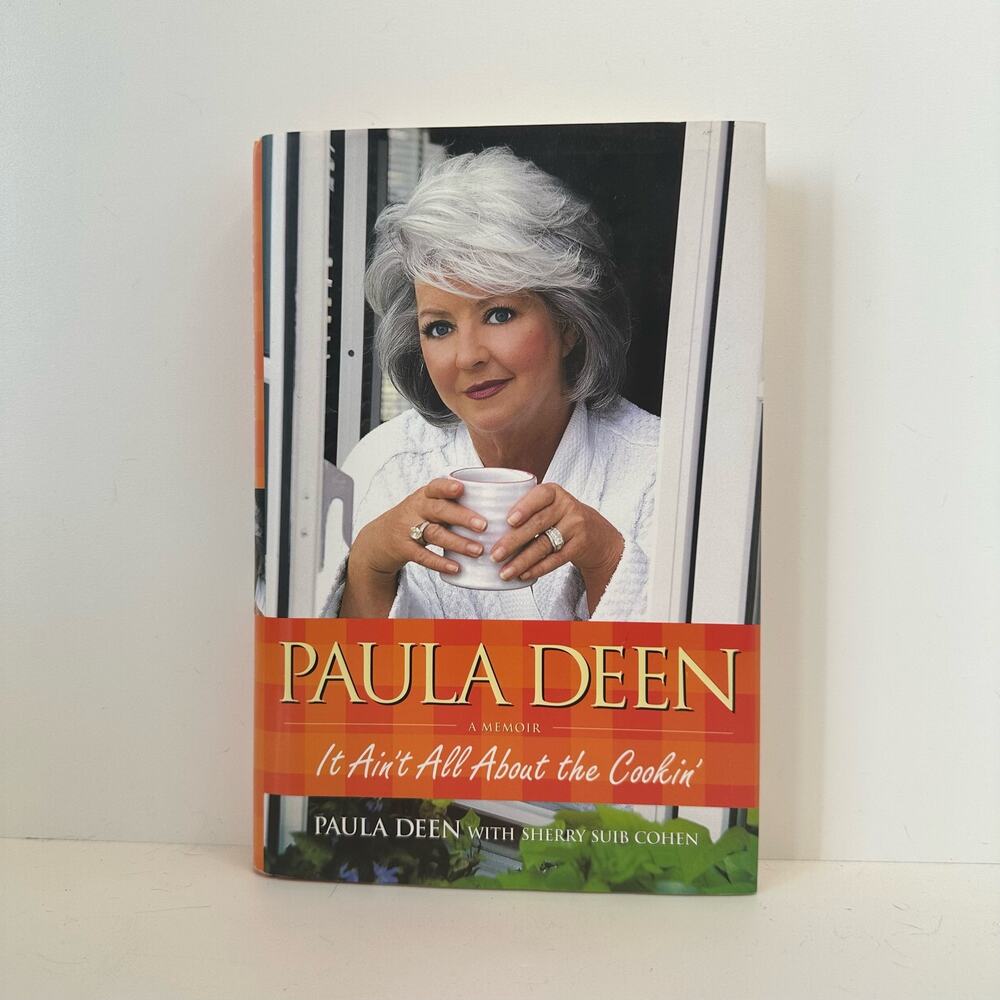 Paula Deen "It Ain't All About the Cookin' A Memoir" Biography Coffee Table Book
